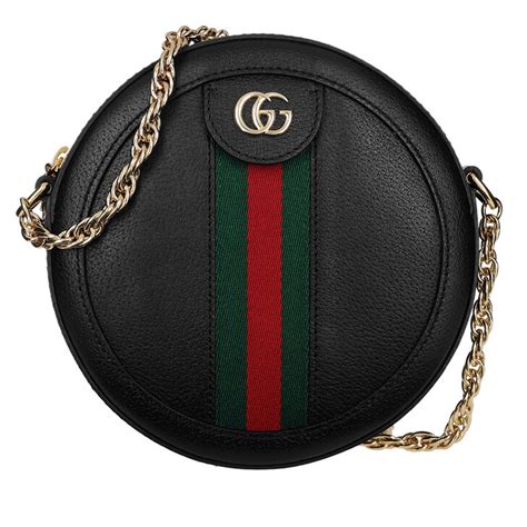 black round gucci bag|Gucci round ophidia bag.